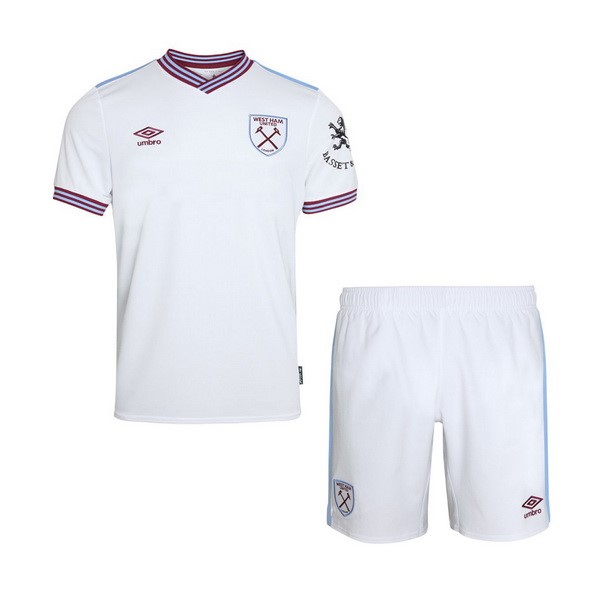 Maillot Football West Ham United Exterieur Enfant 2019-20 Blanc